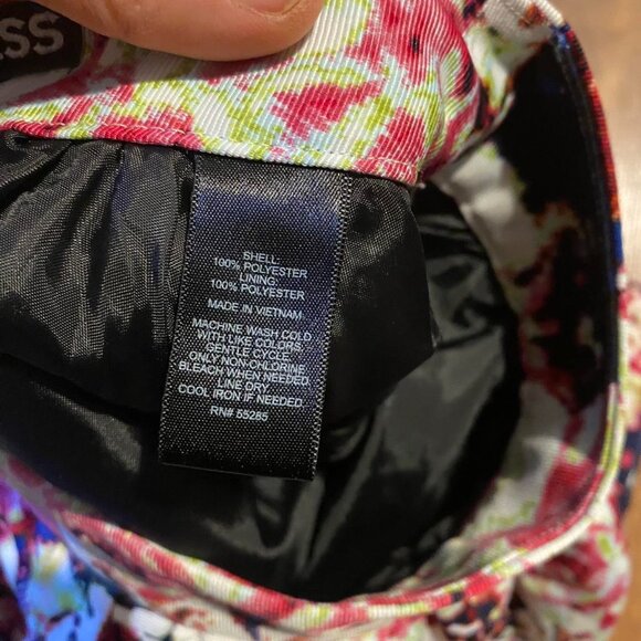 EXPRESS Ruffle ballon Mini Skirt floral Size 2 - Picture 5 of 8